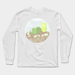 Cactus Home Long Sleeve T-Shirt